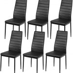 Amazon.com - Giantex Set of 6 Dining Chairs, High Back Dining Room .