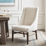 Milan Slope Upholstered Dining Armchair | Pottery Ba