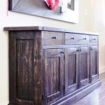 Pin by Ana White on Dining Room Tutorials | Rustic sideboard .