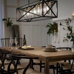 Modern Farmhouse | Farmhouse dining room lighting, Modern .