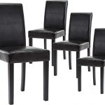 Amazon.com: LSSBOUGHT Set of 4 Urban Style Leatherette Dining .