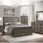 Grayson Grey Oak Panel Bedroom Set from Elements Furniture .