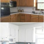 Painting oak cabinets white: An amazing transformation - Lovely Et