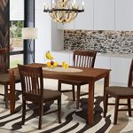 Amazon.com - East West Furniture 5-Piece Kitchen Table Chairs Set .