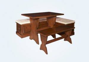 Kitchen Table With Bench 10208 300x209 