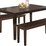 Amazon.com - Dining Table Set Dining Table Kitchen Table and Bench .
