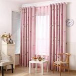 Amazon.com: LQF Country Home Decor Pink Curtains for Bedroom .