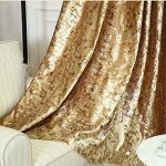 Amazon.com: 1 Panel European Style Velvet Gold Curtains Room .