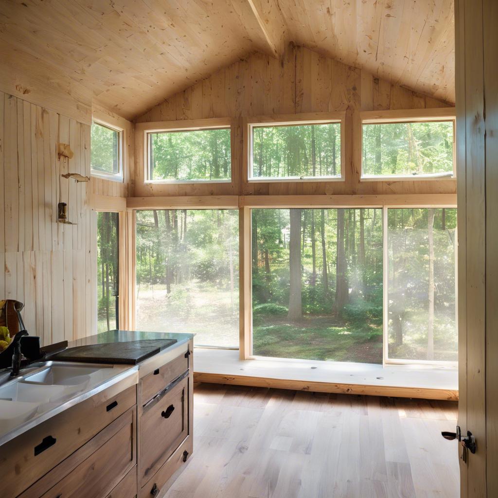 Balancing Privacy and Natural Light with ​Shed Windows