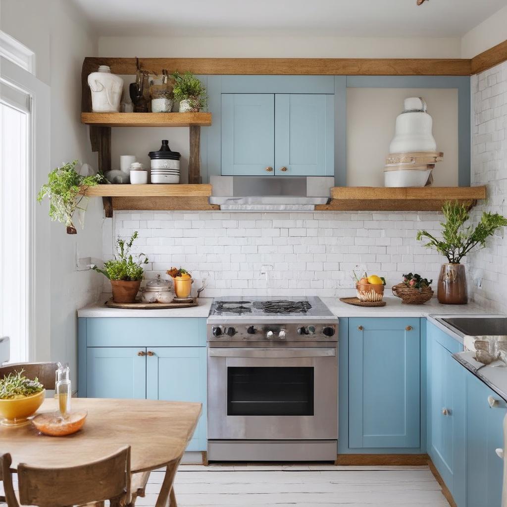 Benefits‌ of Open Shelving in Small Kitchens