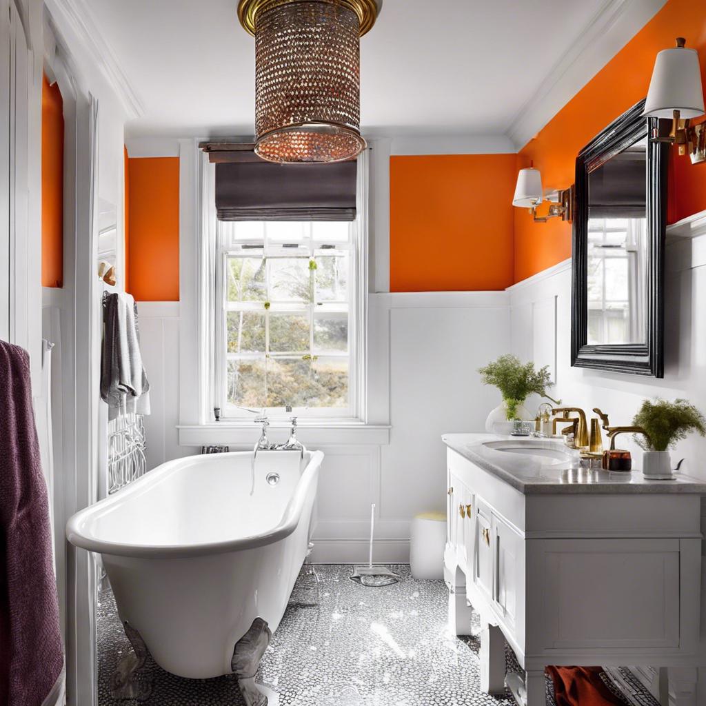 Bold Colors for Small Bathrooms