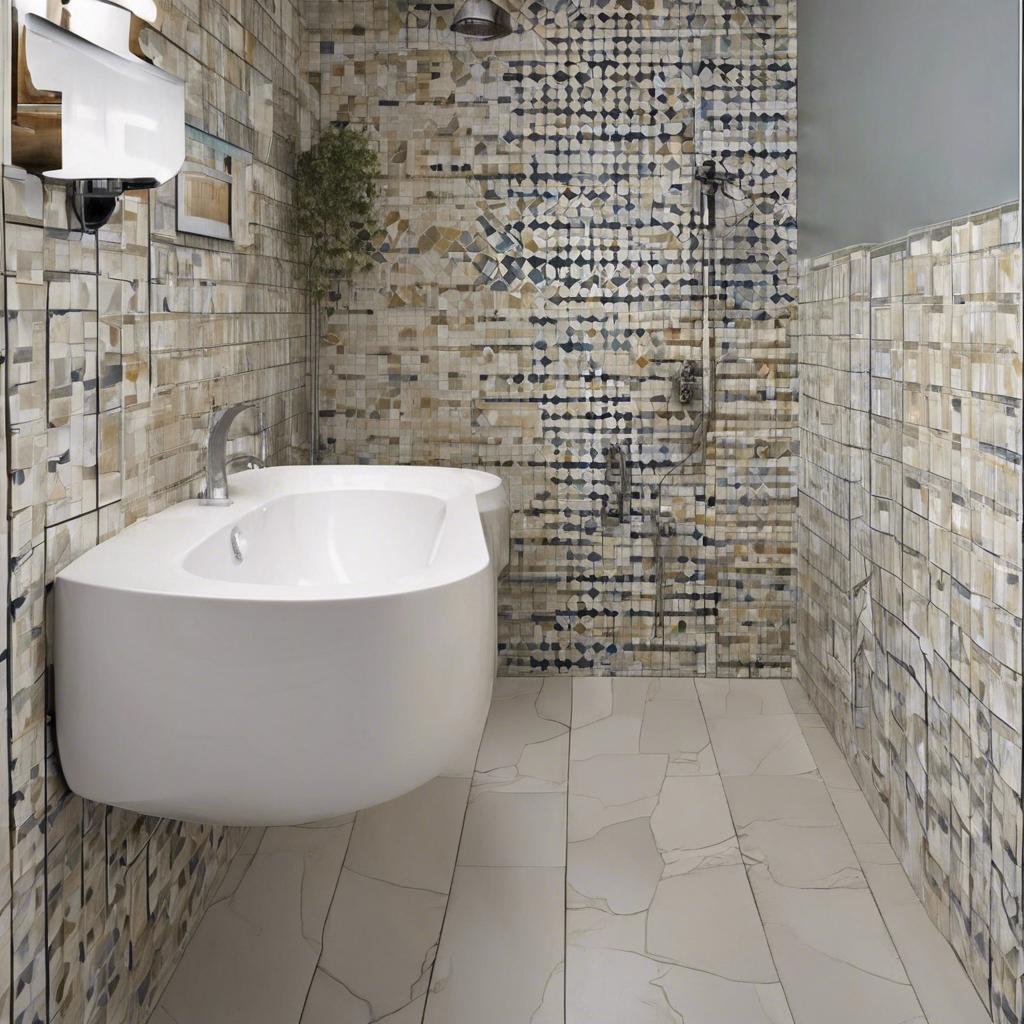 Creative Tile Patterns for ⁢Small Bathroom Walls and Floors