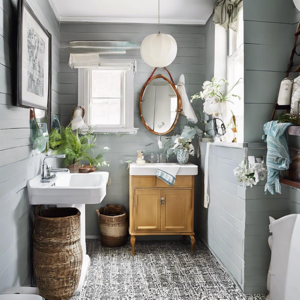 Creative ways to ‌add personality and charm to a small⁢ bathroom