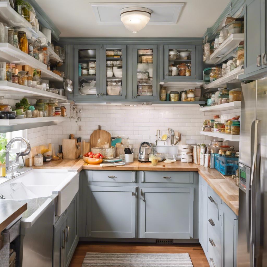 Incorporating Smart ⁢Organization Solutions in a Small Kitchen