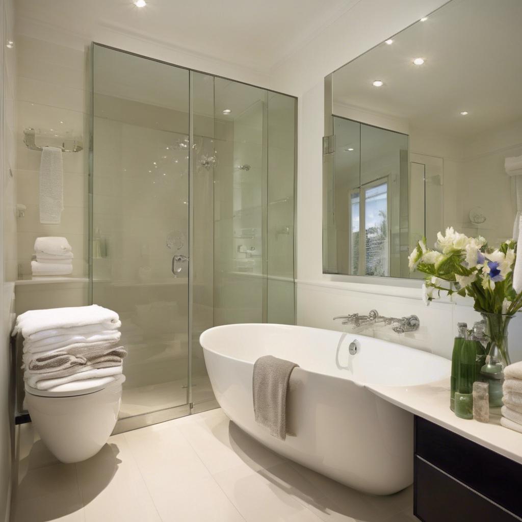 Incorporating mirrors to enhance natural light in a ‌small ⁤bathroom: Illusion of space