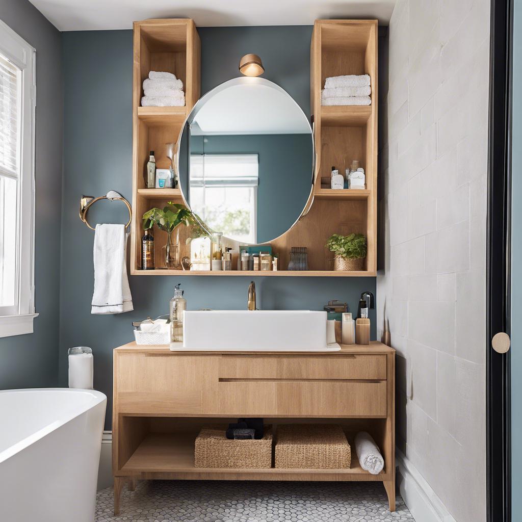 Innovative storage ⁢solutions for a small bathroom ‌without​ sacrificing ​style