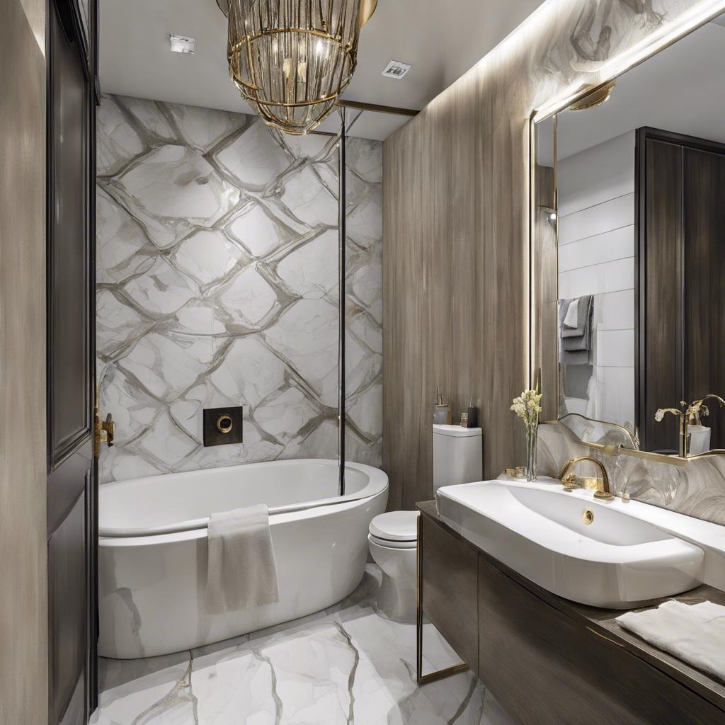 Luxury Fixtures and Fittings for Small Bathroom Design