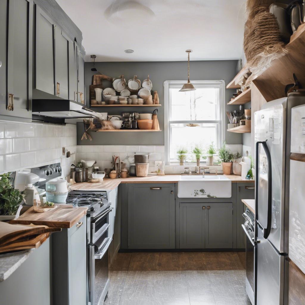 Making the Most of⁣ Limited ⁤Counter Space in a Small⁣ Kitchen