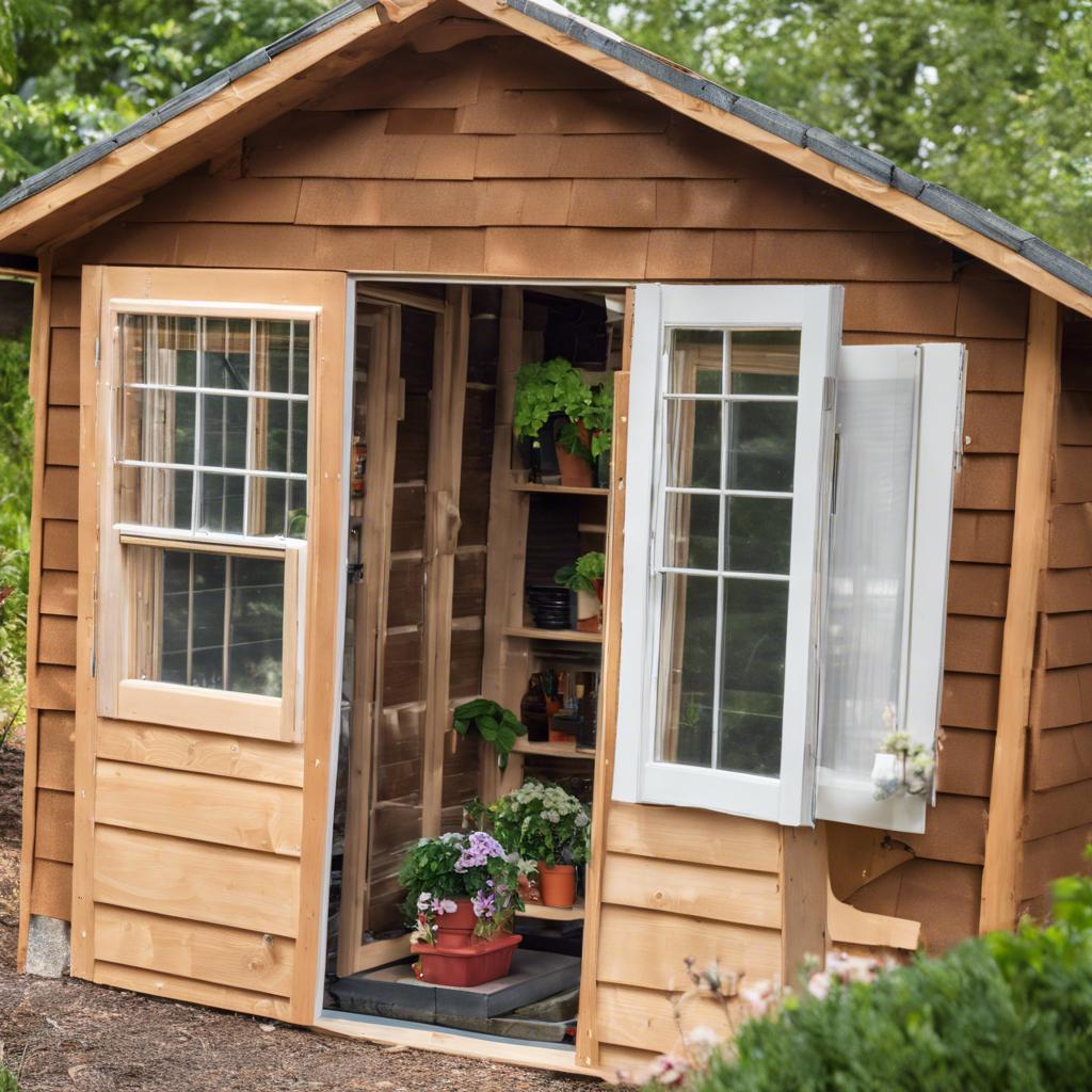 Maximizing Energy Efficiency in ⁣Shed ⁤Windows