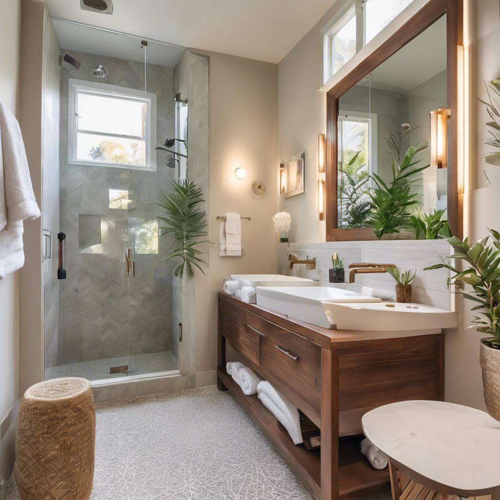 Maximizing natural ​light in a small bathroom for a spa-like oasis