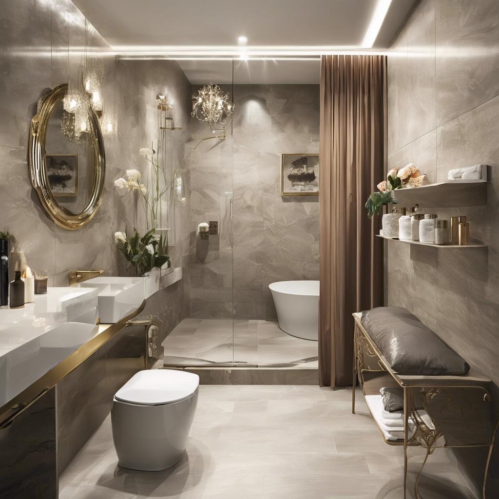 Opulent Oases: Budget-Friendly Small Bathroom ‌Designs