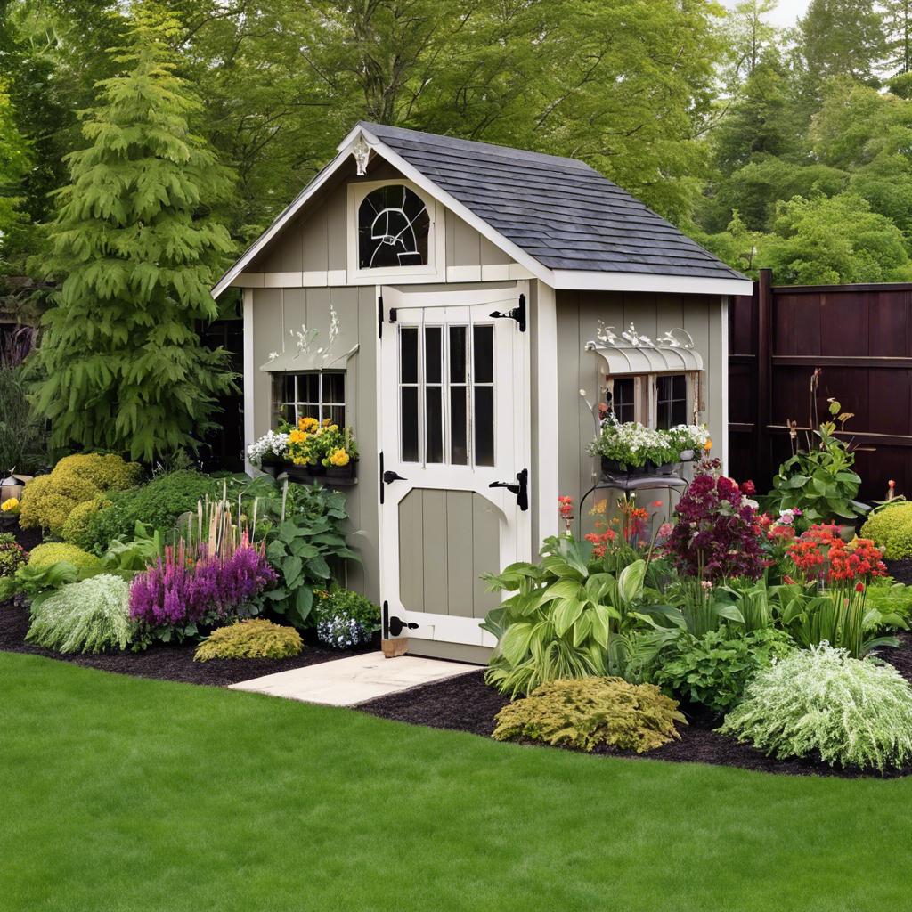 Incorporating Decorative Elements to ‍Enhance Your ​Garden⁣ Shed