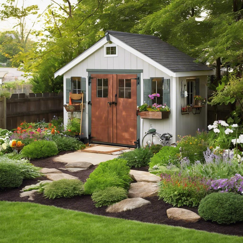 Creating ‍a Functional Layout for Your ⁢Garden Shed Landscaping