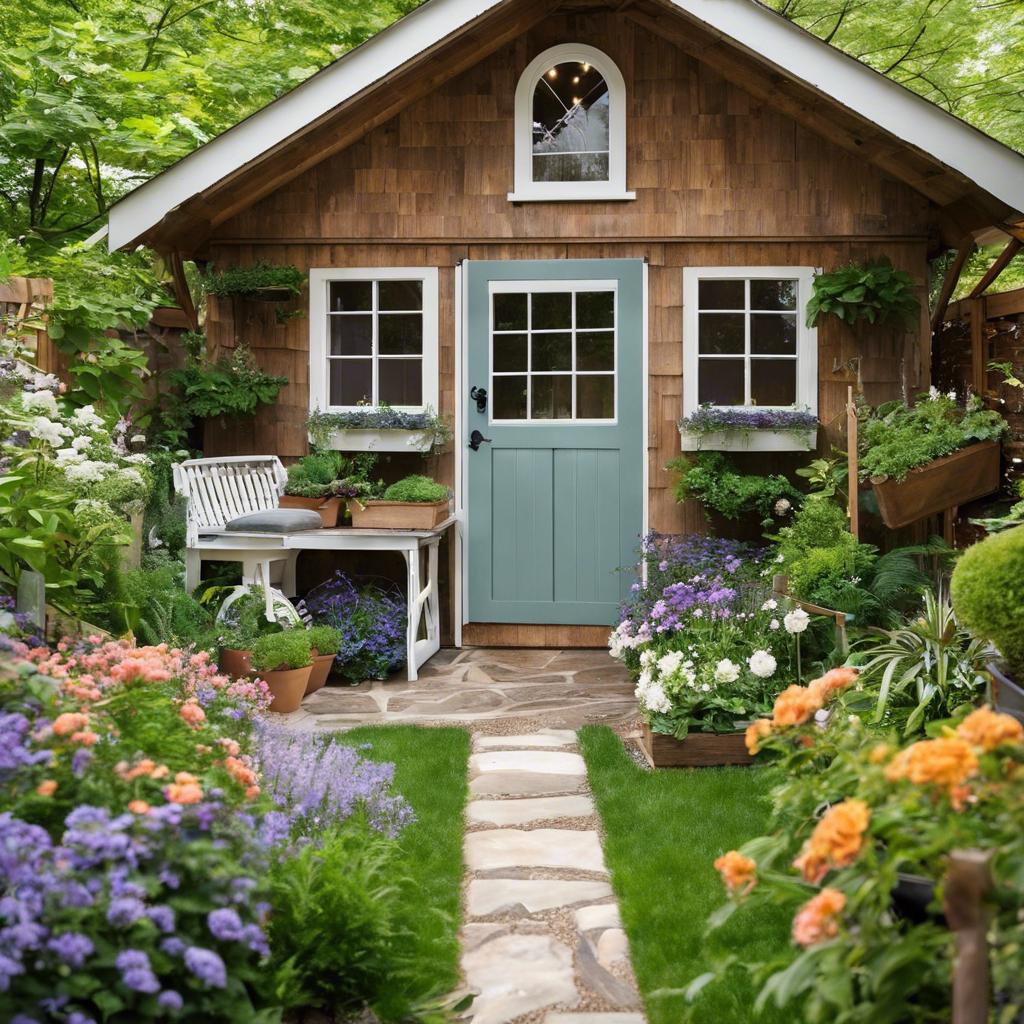 Designing a Seating Area for Enjoying Your Garden Shed Retreat