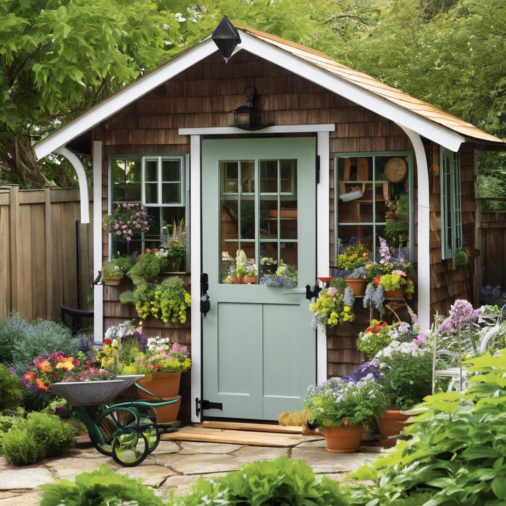 Selecting the Perfect Color Scheme​ for Your Garden Shed