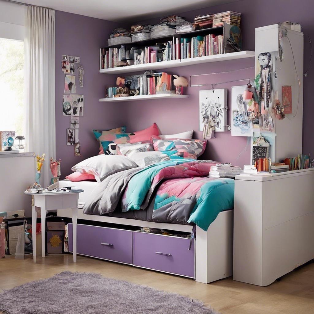 Storage Solutions for Teenage Bedrooms