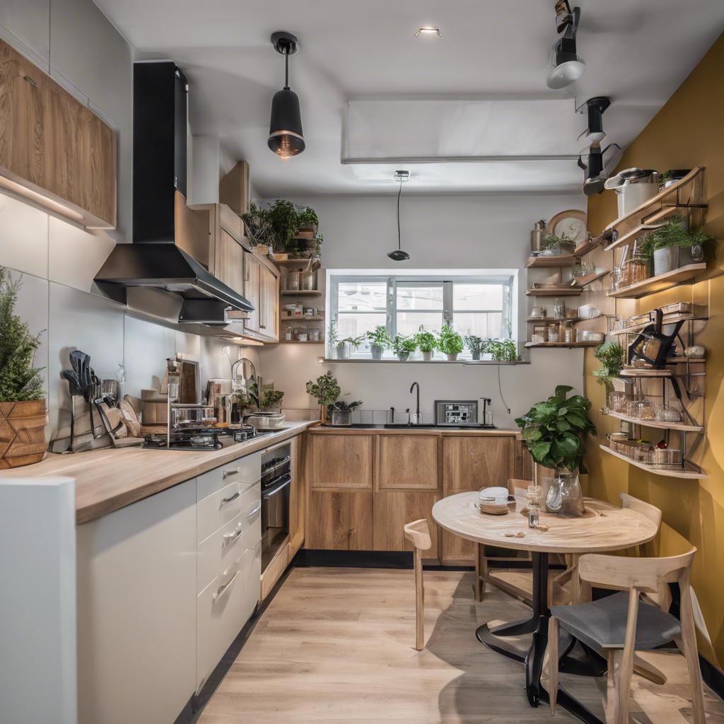 Utilizing Multi-functional Furniture in a Small Kitchen