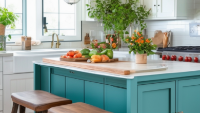 Island Oasis: Small Kitchen Design Solutions