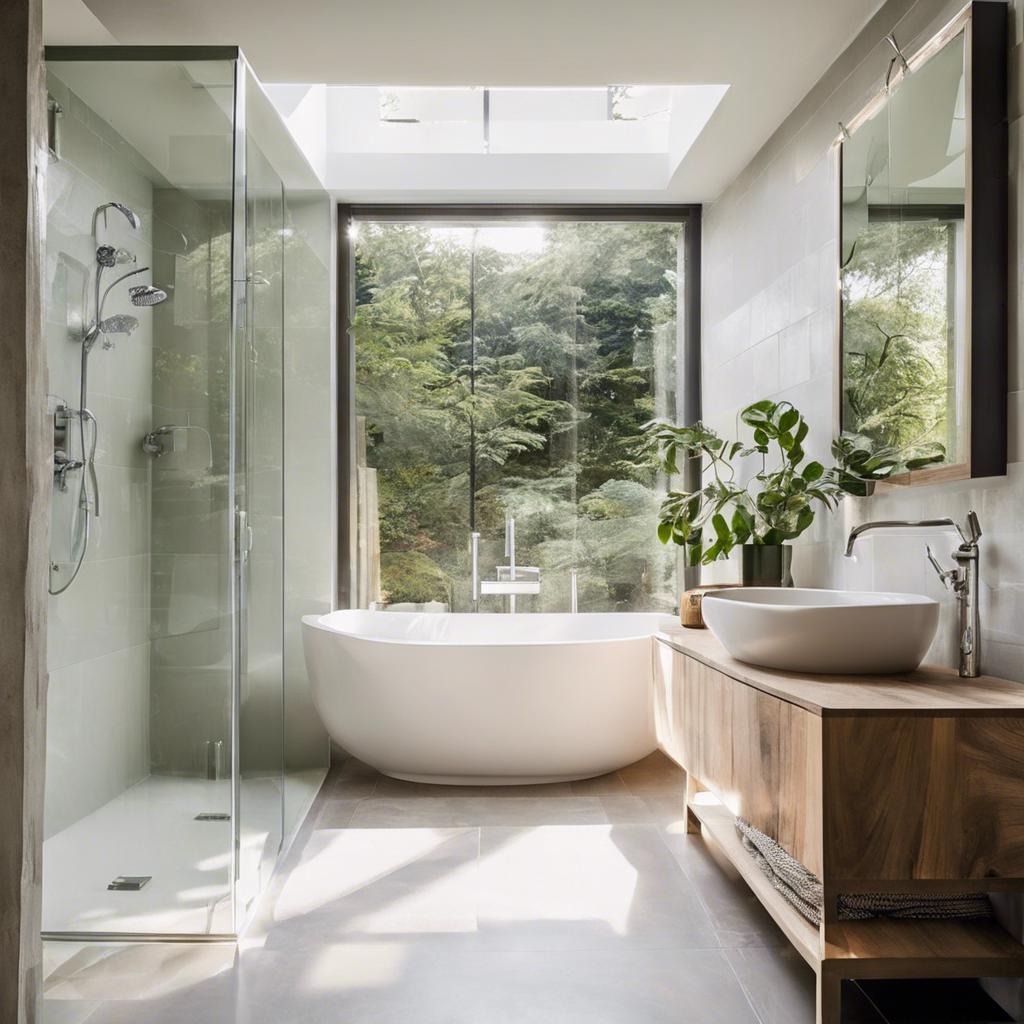 Small bathroom ⁣design with natural light: The importance of natural light in a small space