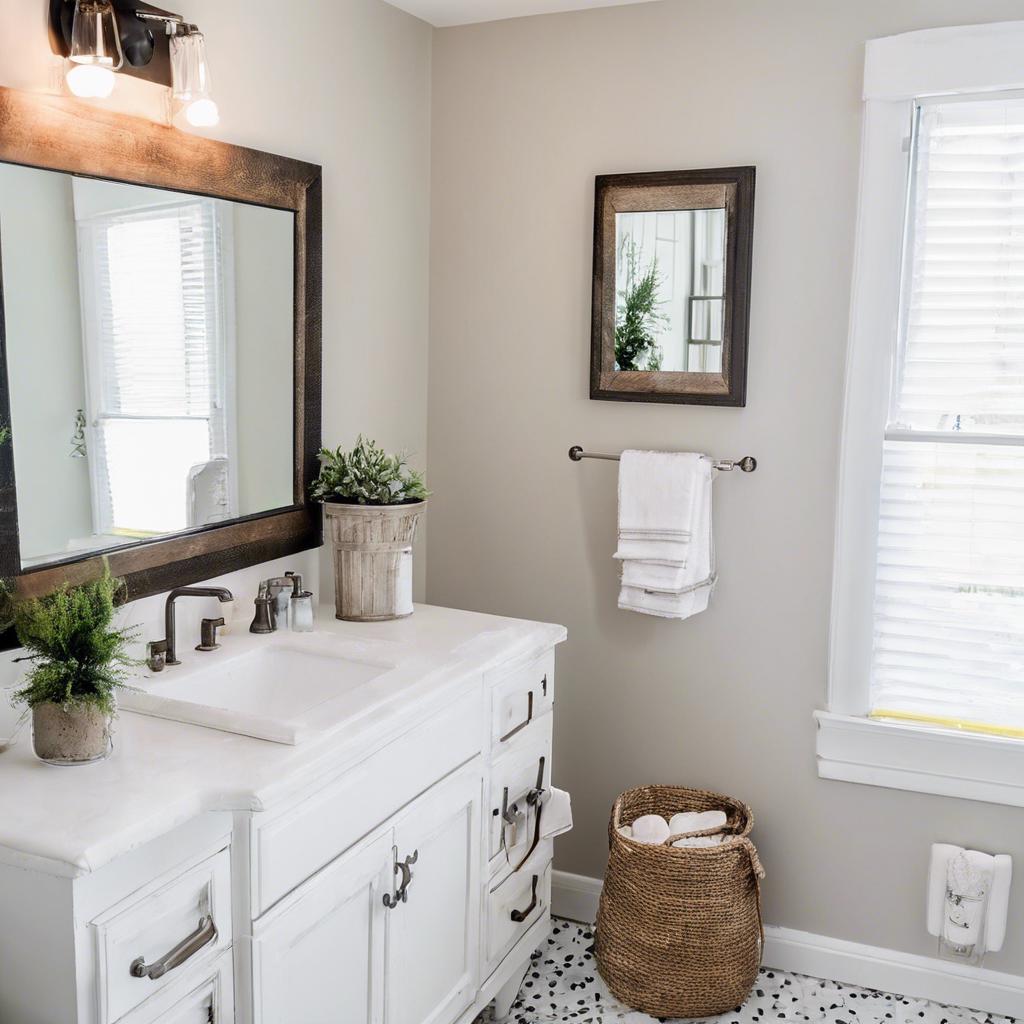 DIY projects to add a​ custom⁢ feel to your small bathroom without spending a fortune