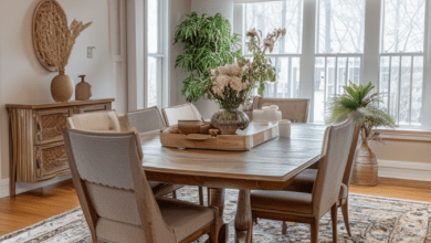 Dining Room Area Rugs: Enhancing Your Space with Color and Texture