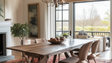 Dining Room Area Rugs: Finding the Right Balance of Style and Function