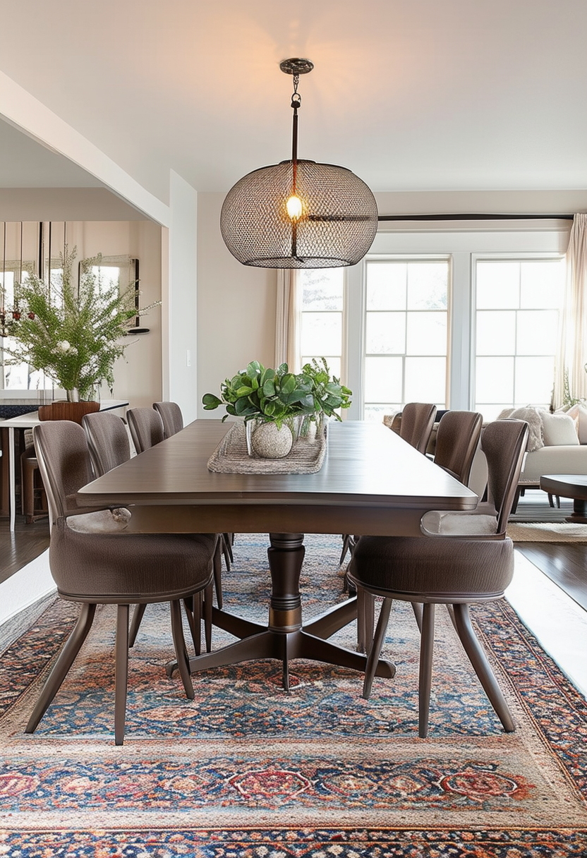 Dining Room Area Rugs: Setting the Scene for Stylish Dining