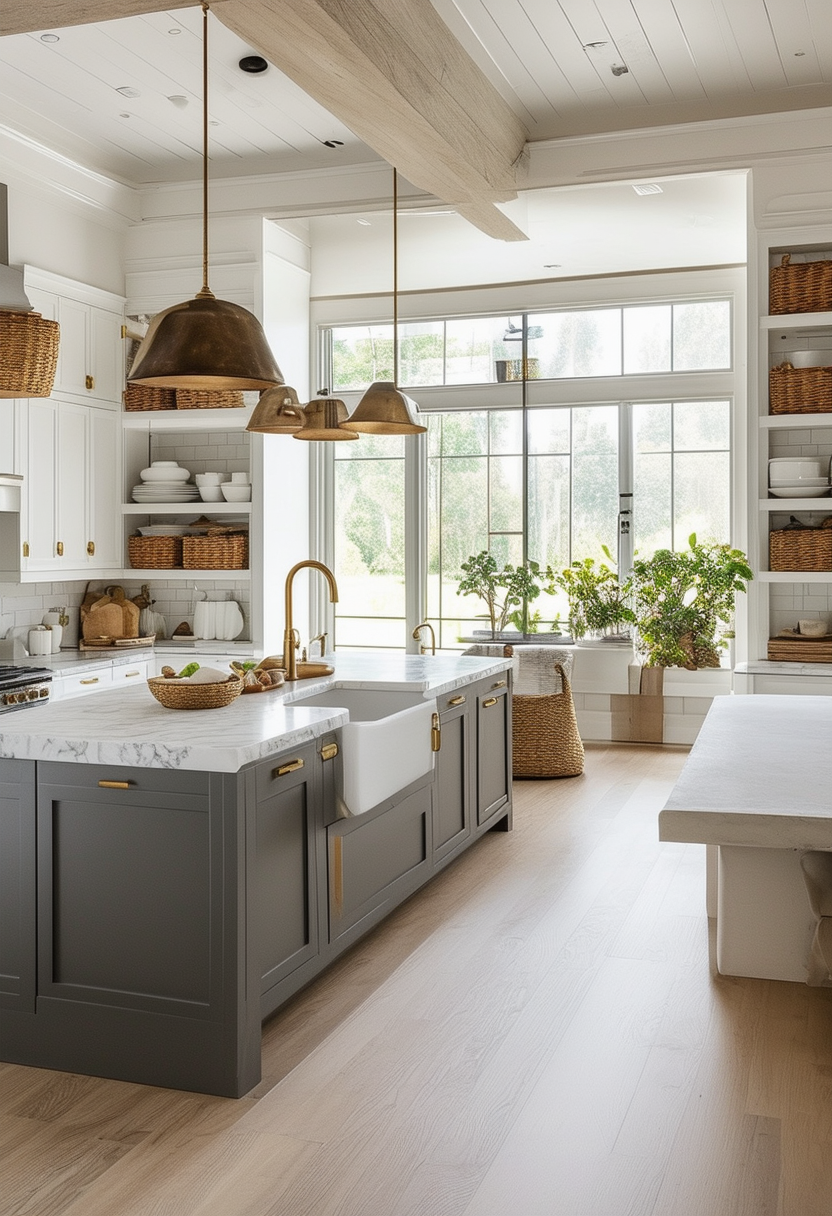 Farmhouse Kitchen Design: Embracing Heritage Style with Modern Enhancements