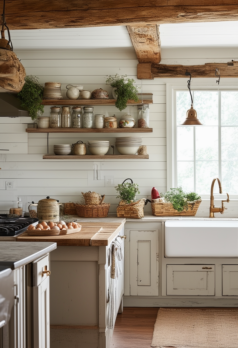 Farmhouse Kitchen Design: Embracing Rustic Simplicity with Modern Flair