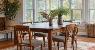 How to Match Your Dining Room Area Rug
with Your Decor