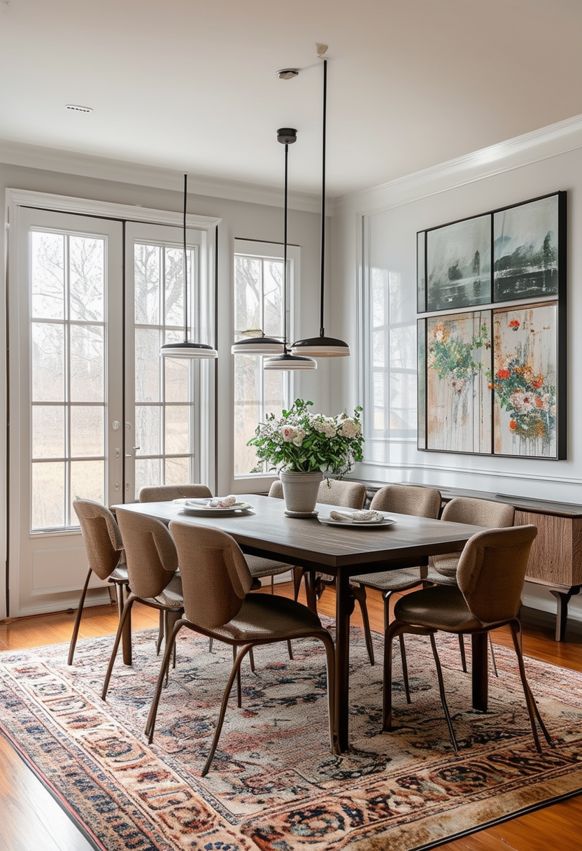 How to Pick the Perfect Dining Room Area Rug for Any Style