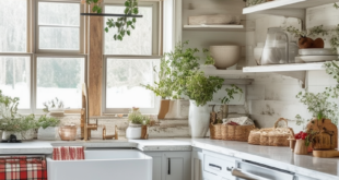 Modern Farmhouse Kitchen Design: Blending Rustic Charm with Contemporary Elegance