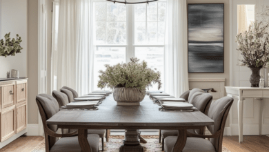The Art of Layering: Rugs in the Dining Room