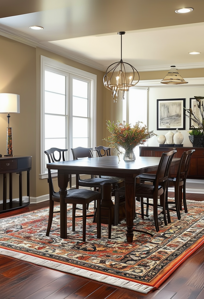 Top Trends in Dining Room Area Rugs