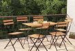 Elevate Our Outdoor Space: Reviewing 6 Folding Teak Bistro Chairs