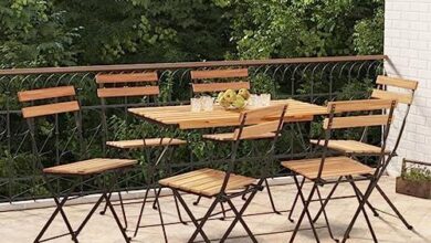 Elevate Our Outdoor Space: Reviewing 6 Folding Teak Bistro Chairs