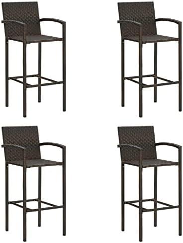 Elevate Our Outdoor Gatherings: Review of Chic Rattan Bar Stools