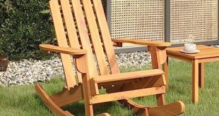 Unwind in Style: Our Take on the Acacia Adirondack Rocking Chair