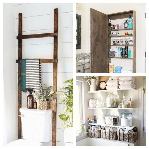 Use creative storage solutions to keep your eclectic bathroom ‍clutter-free