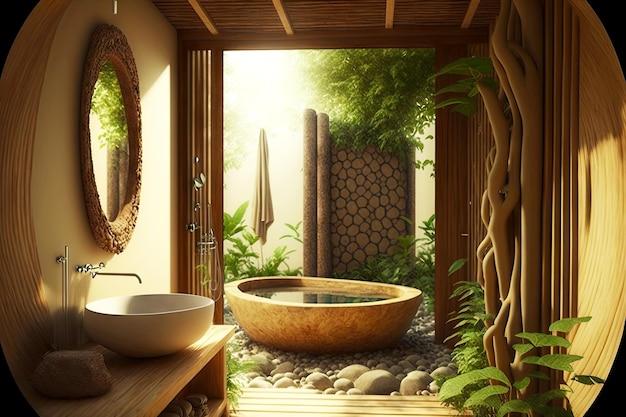 Consider eco-friendly materials for a sustainable modern bathroom‌ design